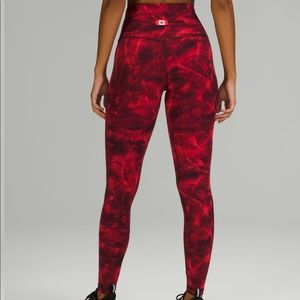 Lululemon Team Canada Align High Rise HR Pant Legging 28” Limited Edition NWT 6